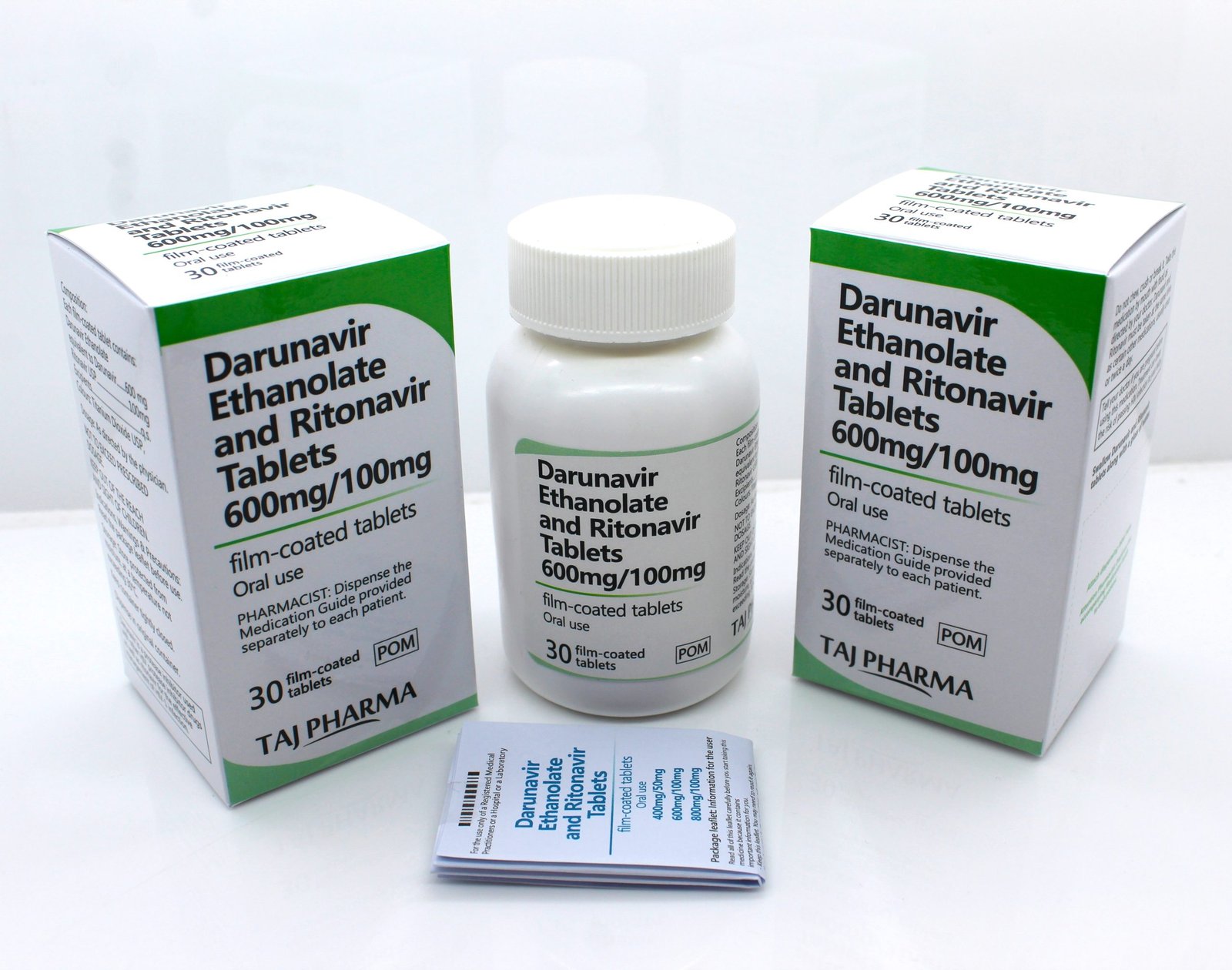 Darunavir Ethanolate & Ritonavir Tablets (600mg+100mg) Manufacturer from Mumbai