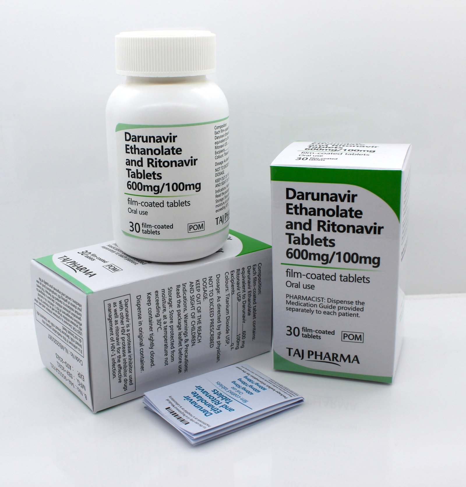 Darunavir Ethanolate & Ritonavir Tablets Manufacturer Supplier PCD Pharma Franchise