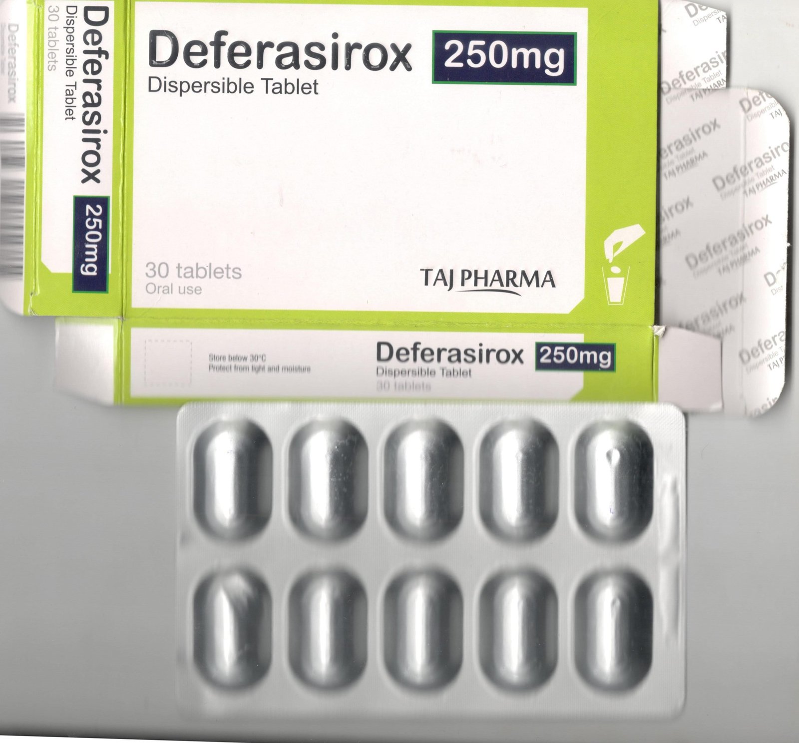 Deferasirox 250Mg Dispersible Tablet Iron Chelating Agents 250mg manufacturer in India, Generic Manufacturers exporters India, Deferasirox Dispersible Tablets 250mg Information from Drugs, Indian Deferasirox Dispersible Tablets 250mg, wholesale Deferasirox Dispersible Tablets 250mg suppliers, Generic Medicines product, Deferasirox Dispersible Tablets 250mg Exporter