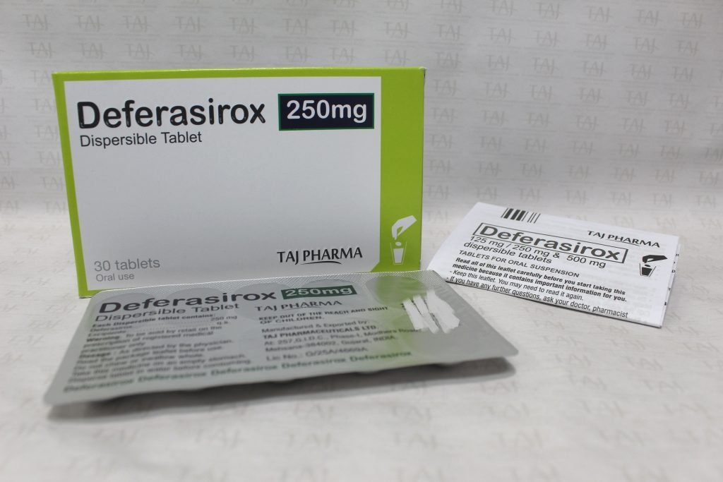 Deferasirox Dispersible Tablets-250mg Taj Pharma