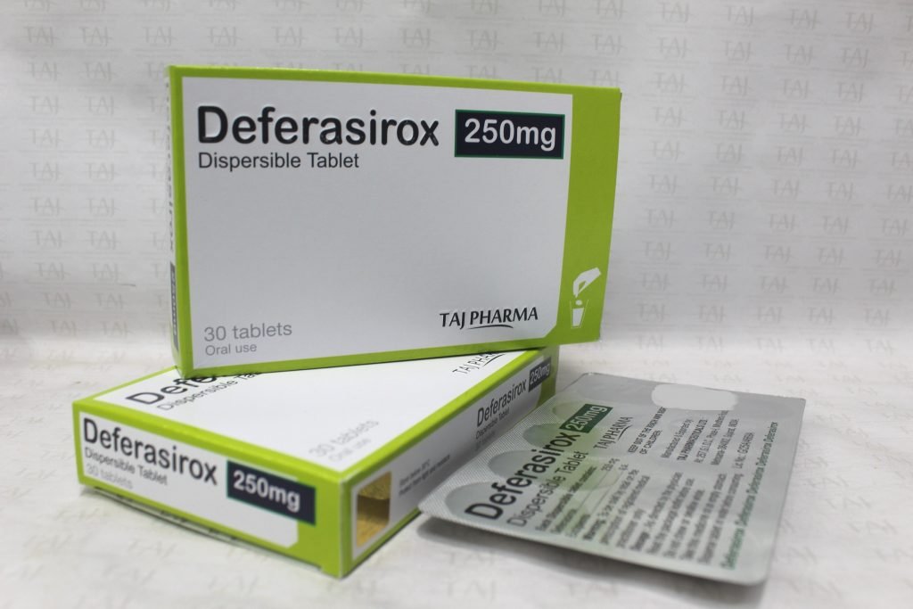 Deferasirox Dispersible Tablets 250mg Taj Pharma Mumbai India