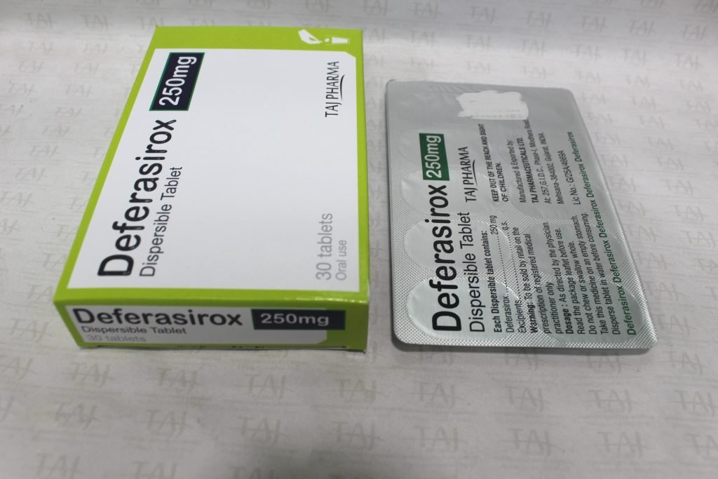 Deferasirox Dispersible Tablets 250mg Taj Pharmaceuticals Mumbai