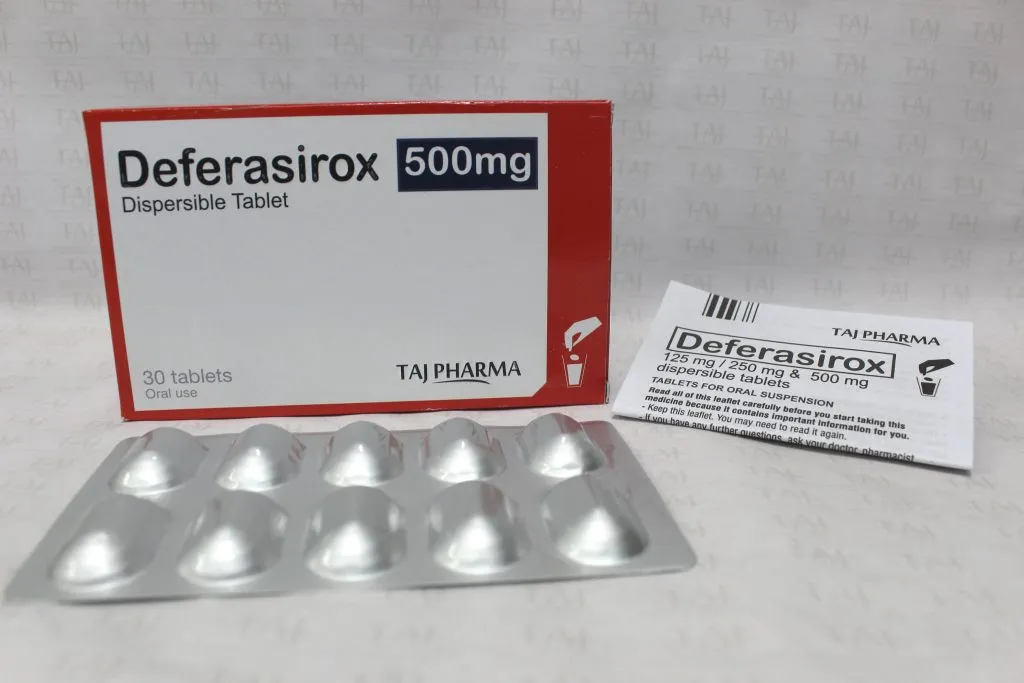 Deferasirox Dispersible Tablets 500mg Taj Pharma