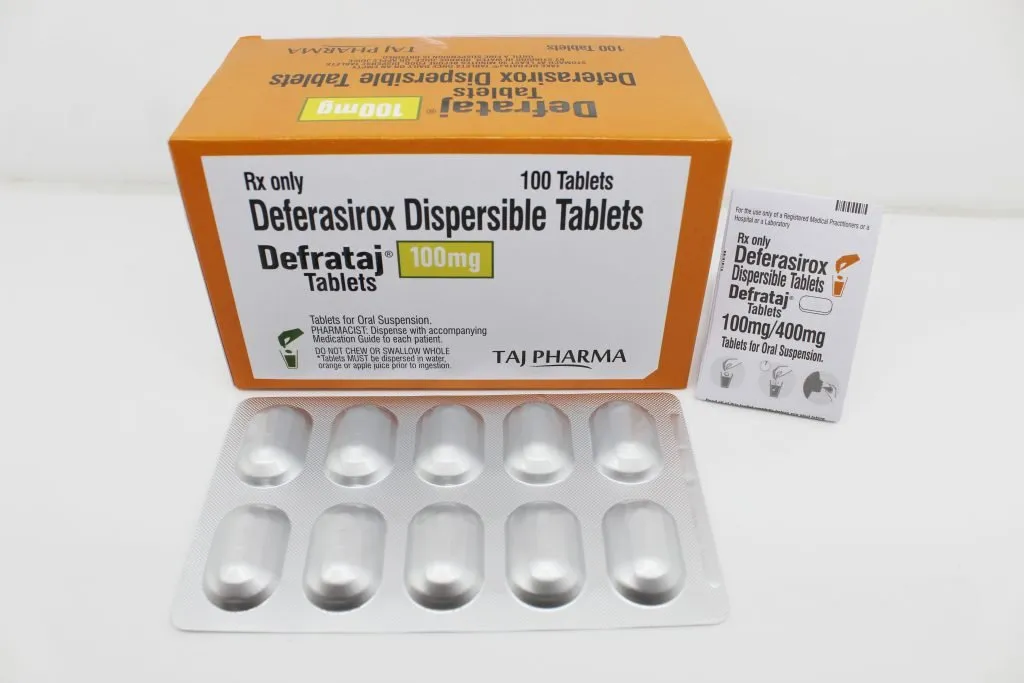 Deferasirox Dispersible Tablets 100mg Manufacturer