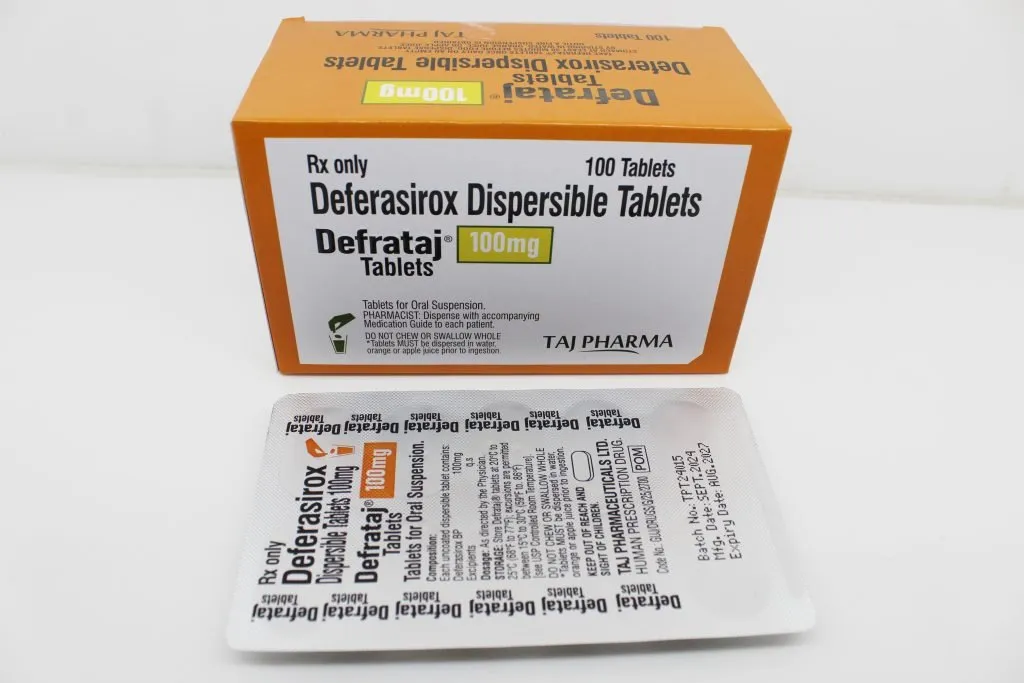 Deferasirox Dispersible Tablets 100mg Manufacturer from Mumbai