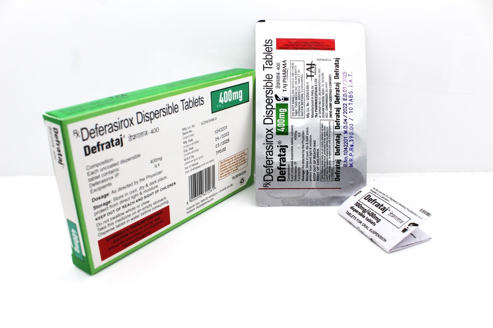 Deferasirox Dispersible Tablets 400mg Manufacturer Supplier