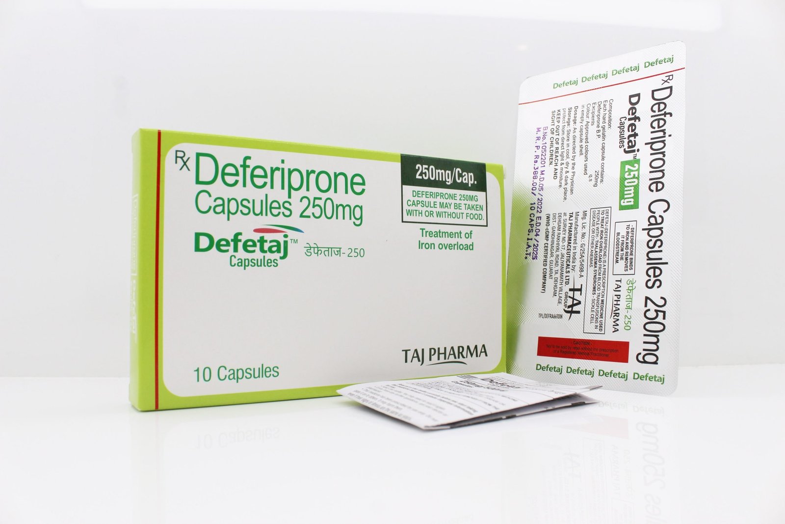 Third Party Deferiprone Capsules 250mg Manufacturer Suppliers in India