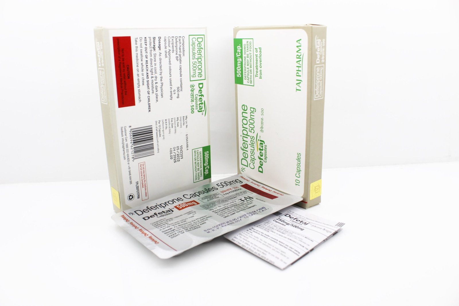 Deferiprone Capsules Manufacturer from Mumbai