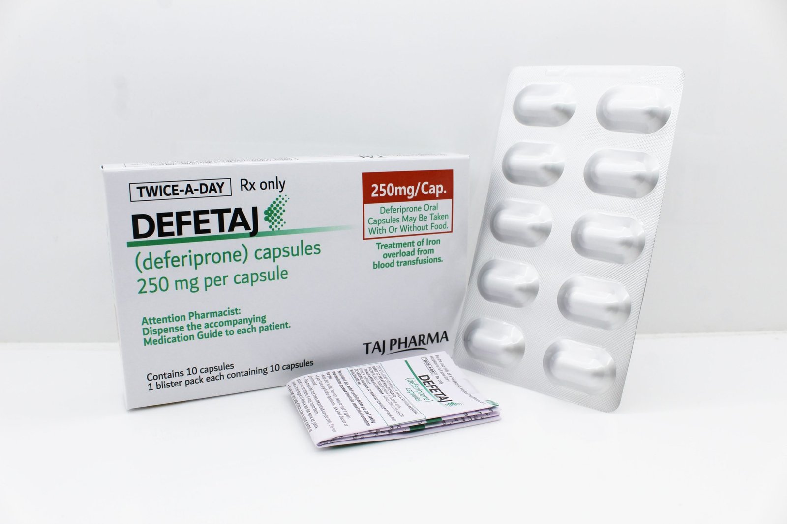 Deferiprone Capsules 250mg Manufacturing & PCD Franchise