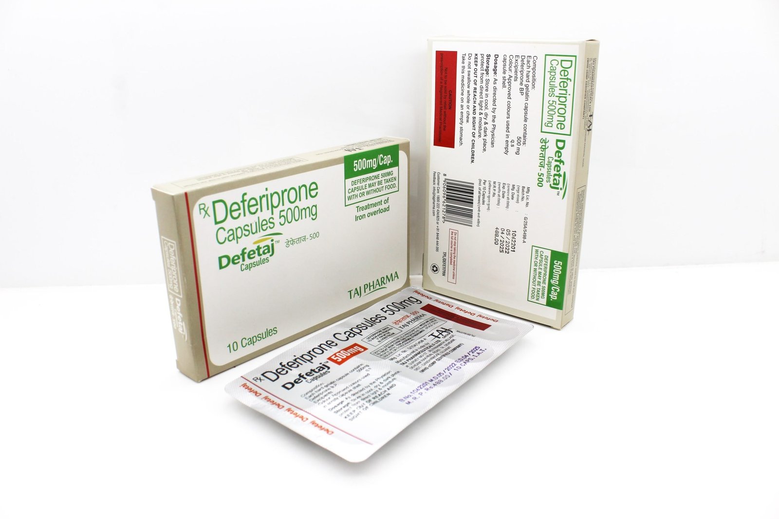 Top Deferiprone Capsules 500mg Manufacturer from Mumbai