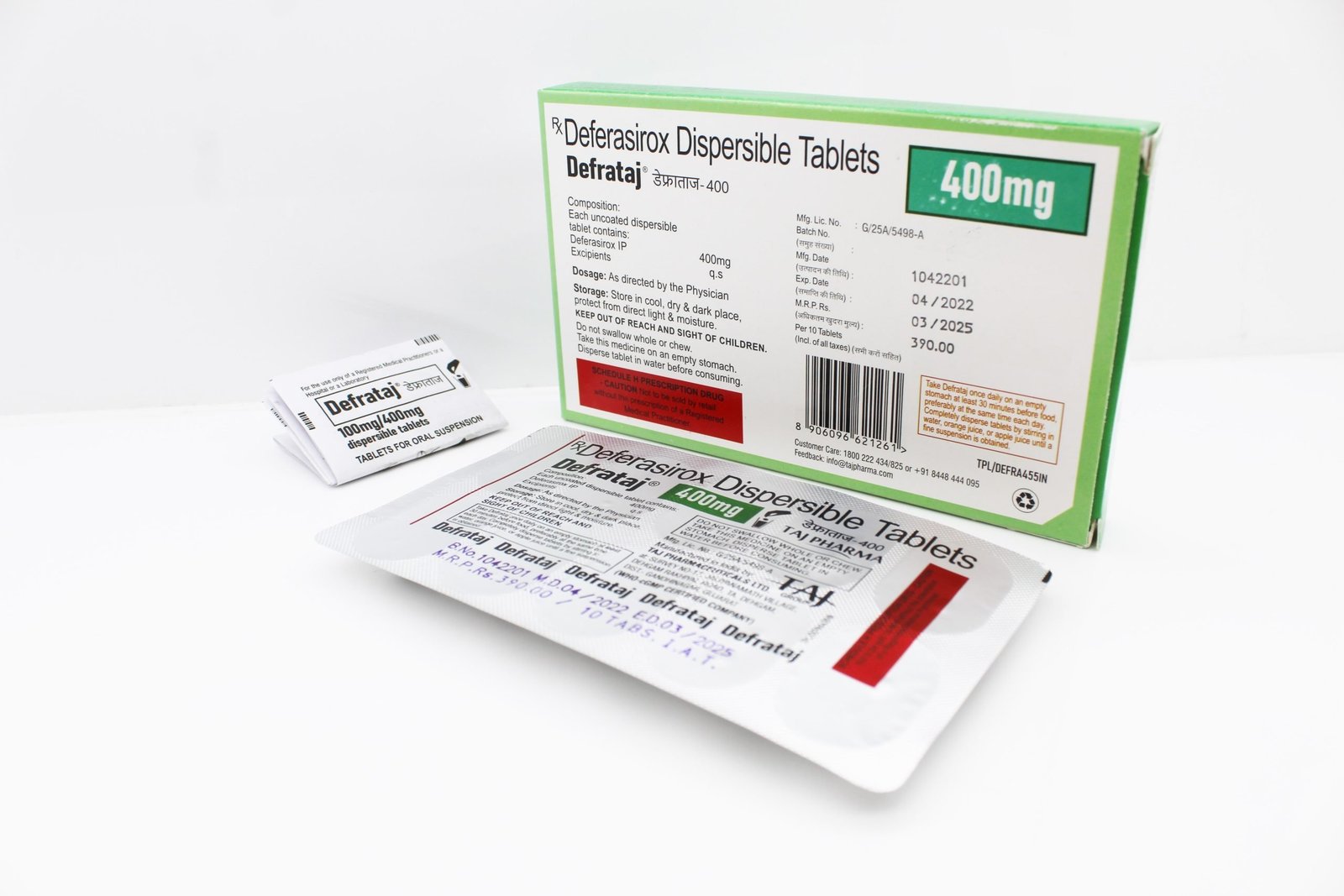 Top Deferiprone Capsules 400mg Manufacturer from Mumbai
