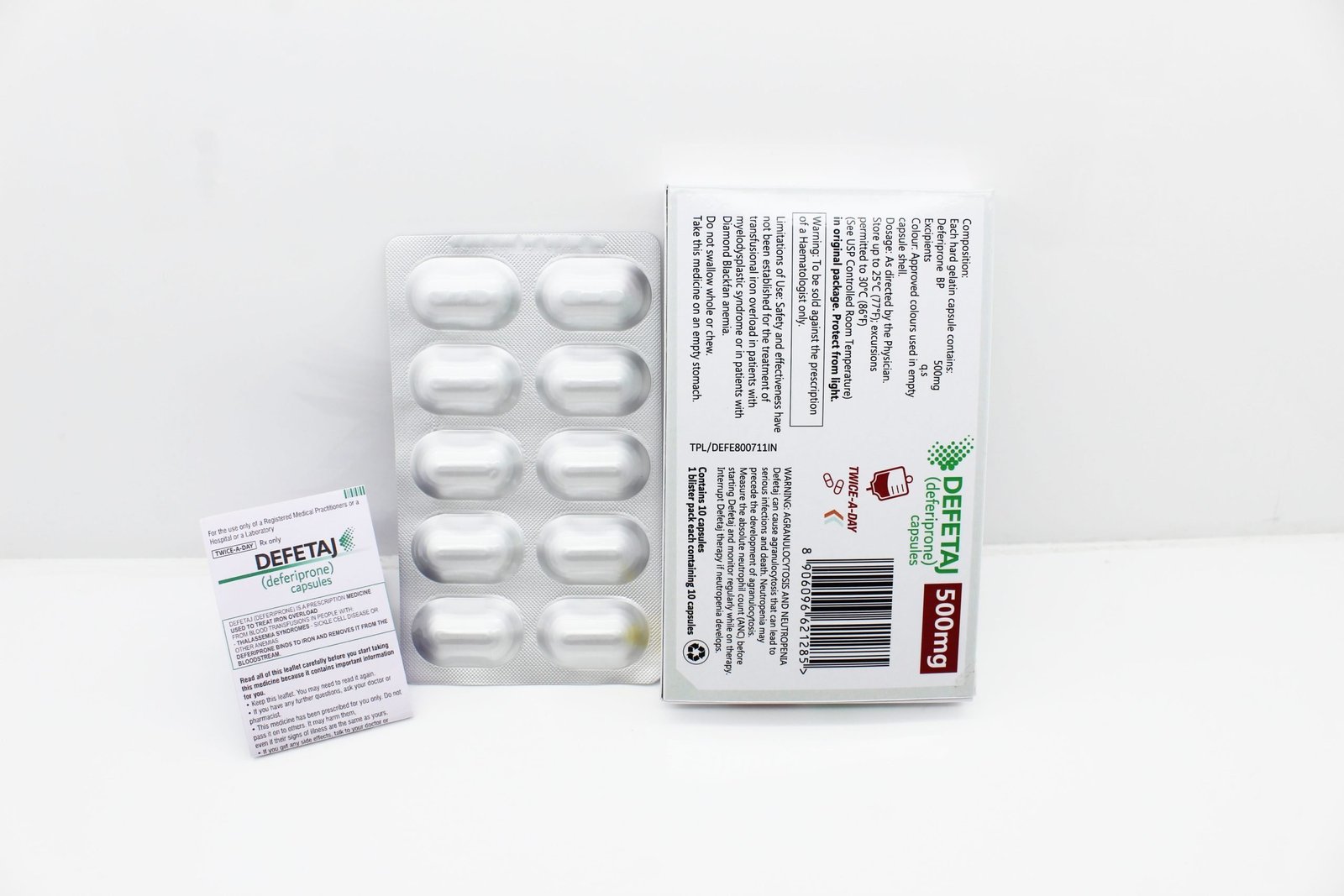 Deferiprone Capsules 500mg Manufacturing & PCD Franchise
