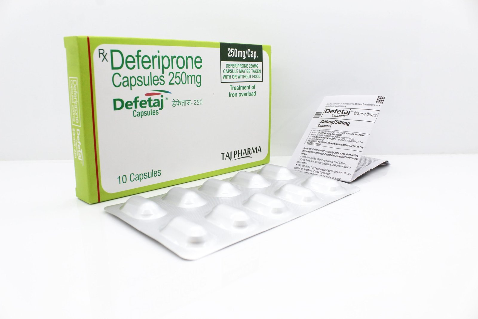 Deferiprone Capsules Manufacturer from Mumbai