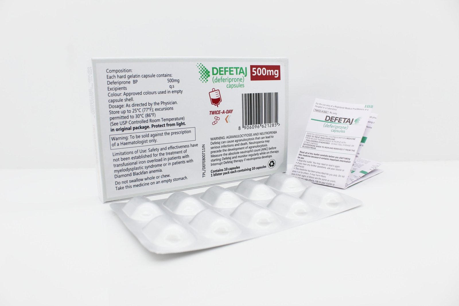 Deferiprone Capsules Best Price in Mumbai Maharashtra Taj Pharma