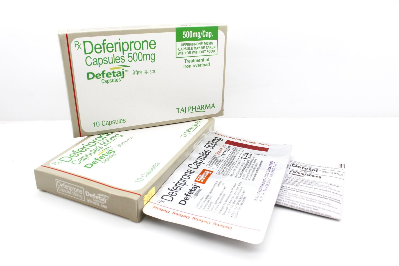 Deferiprone Capsules 500mg Manufacturers Suppliers Exporters in India
