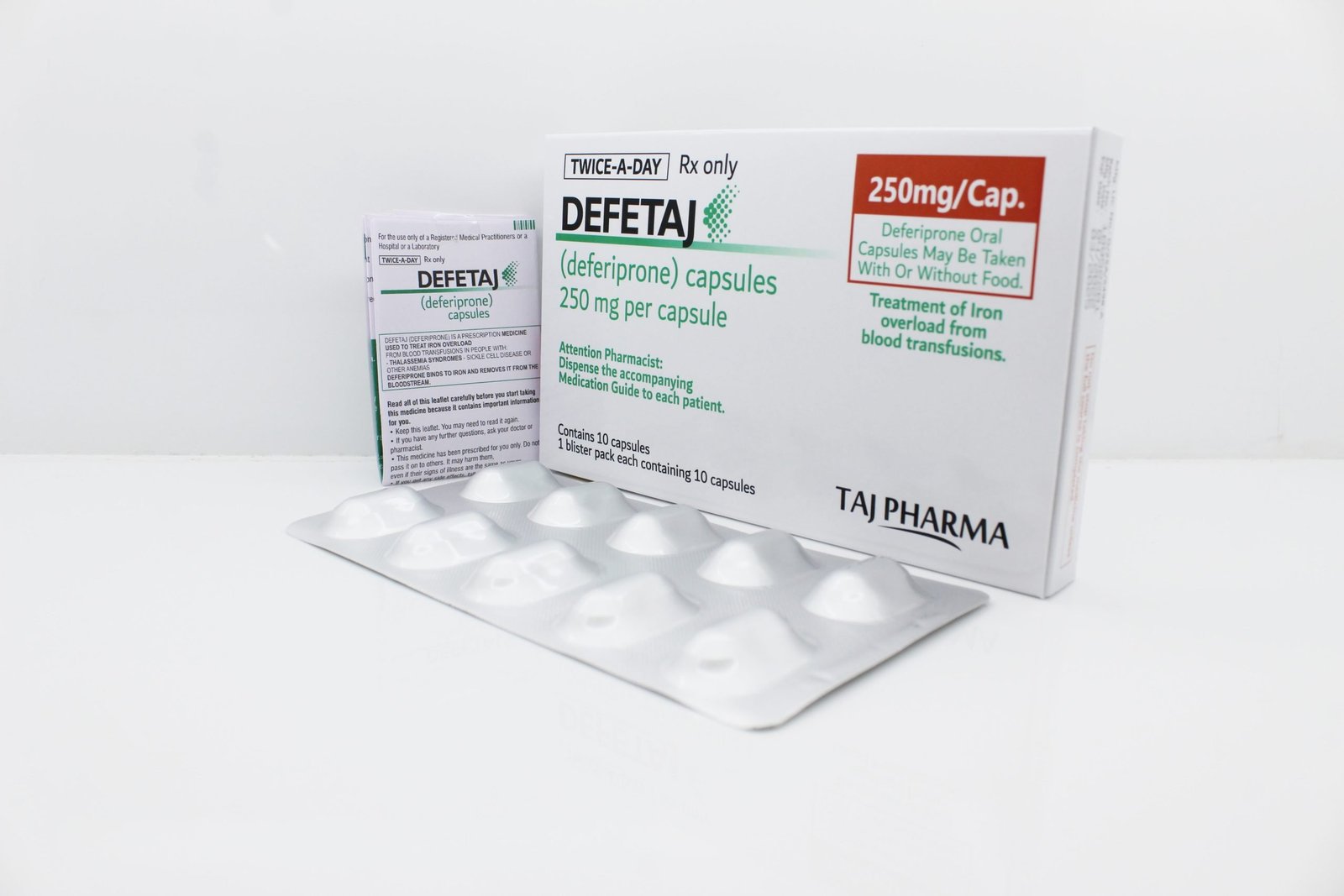 Deferiprone Capsules 250mg Manufacturer from Mumbai