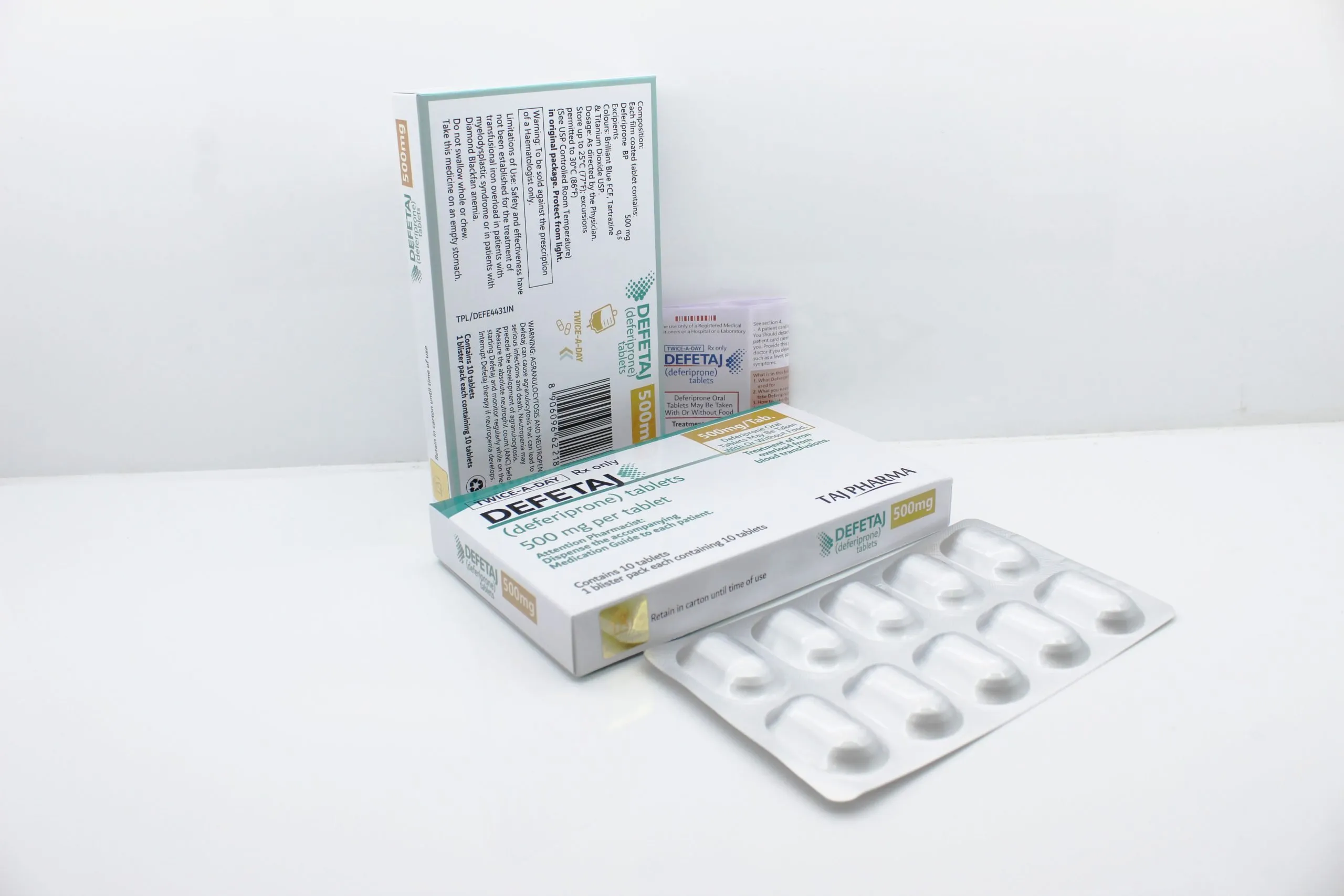 Deferiprone Tablets PCD Pharma Franchise Manufacturer and Supplier