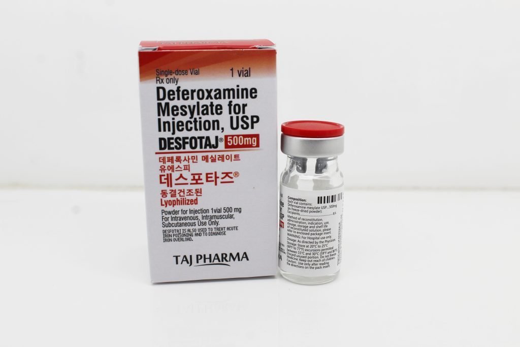 Deferoxamine Injection 500mg Manufacturer from Mumbai