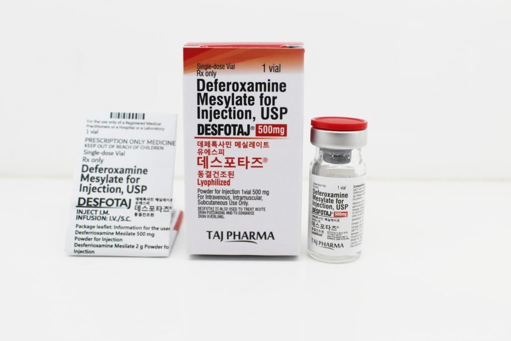 Deferoxamine Injection 500mg PAN India Manufacturer