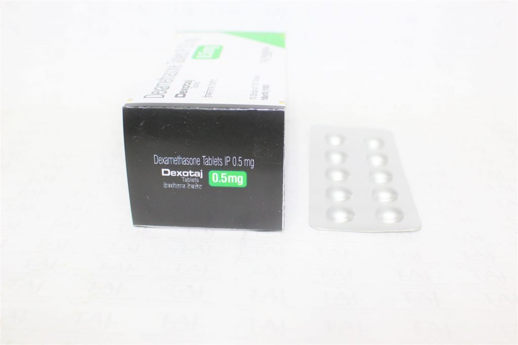 Dexamethasone tablets ip 0.5mg manufacturer in India, Dexamethasone tablets ip 0.5mg suppliers in India, Dexamethasone tablets ip 0.5mg exporters in India, Dexamethasone tablets ip 0.5mg manufacturer from India, Dexamethasone tablets ip 0.5mg suppliers, Dexamethasone tablets ip 0.5mg, Dexamethasone tablets ip 0.5mg Taj Pharmaceuticals