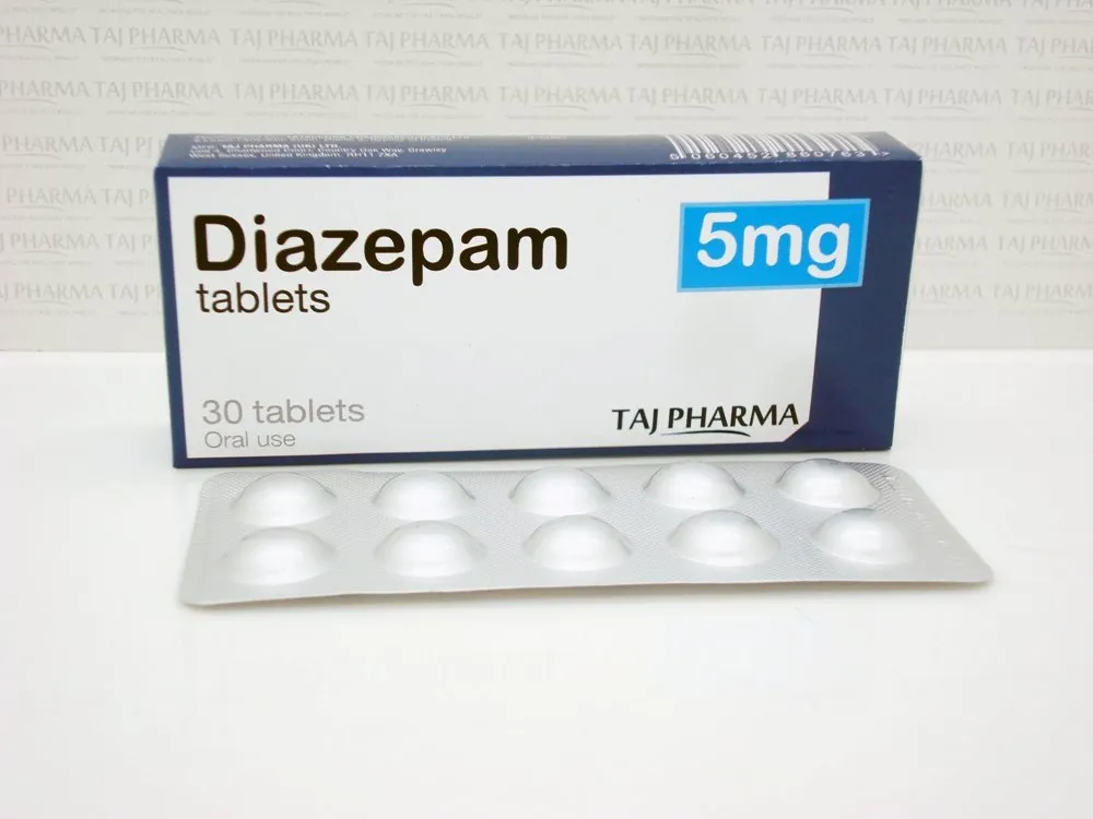Diazepam 5mg Tablets Taj Pharma manufacturers & Diazepam 5mg Tablets Taj Pharma suppliers in India. Diazepam 5mg Tablets Taj Pharma manufacturer in India gives the assurance of high-quality and purity. The company carries the rich experience in manufacturing of Diazepam 5mg Tablets Taj Pharma. Taj Pharmaceuticals is reputed manufacturer and Diazepam 5mg Tablets Taj Pharma suppliers from India. Get contact for Diazepam 5mg Tablets Taj Pharma manufacturing companies from India.
