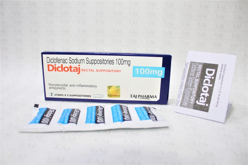 Diclofenac Sodium Suppositories 100mg Dealer in India