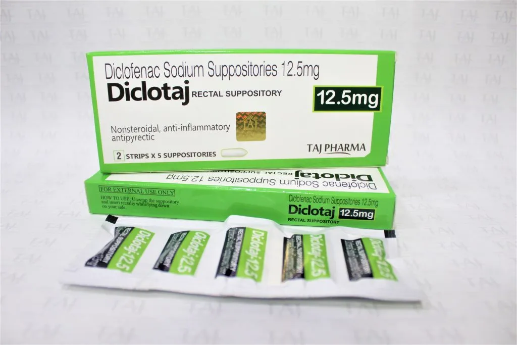 Diclofenac Sodium Suppositories 12.5mg Manufacturers