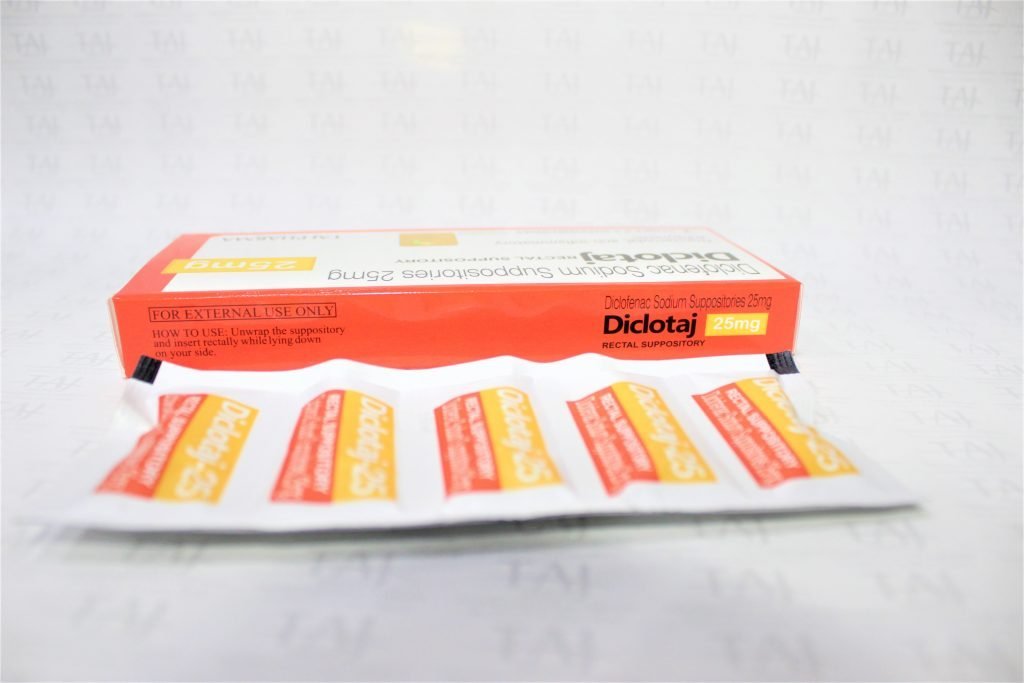 Diclofenac Sodium Suppositories 25mg Distributors India