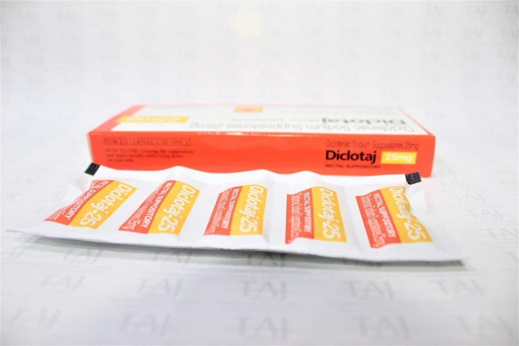 Diclofenac Sodium Suppositories 25mg Generic