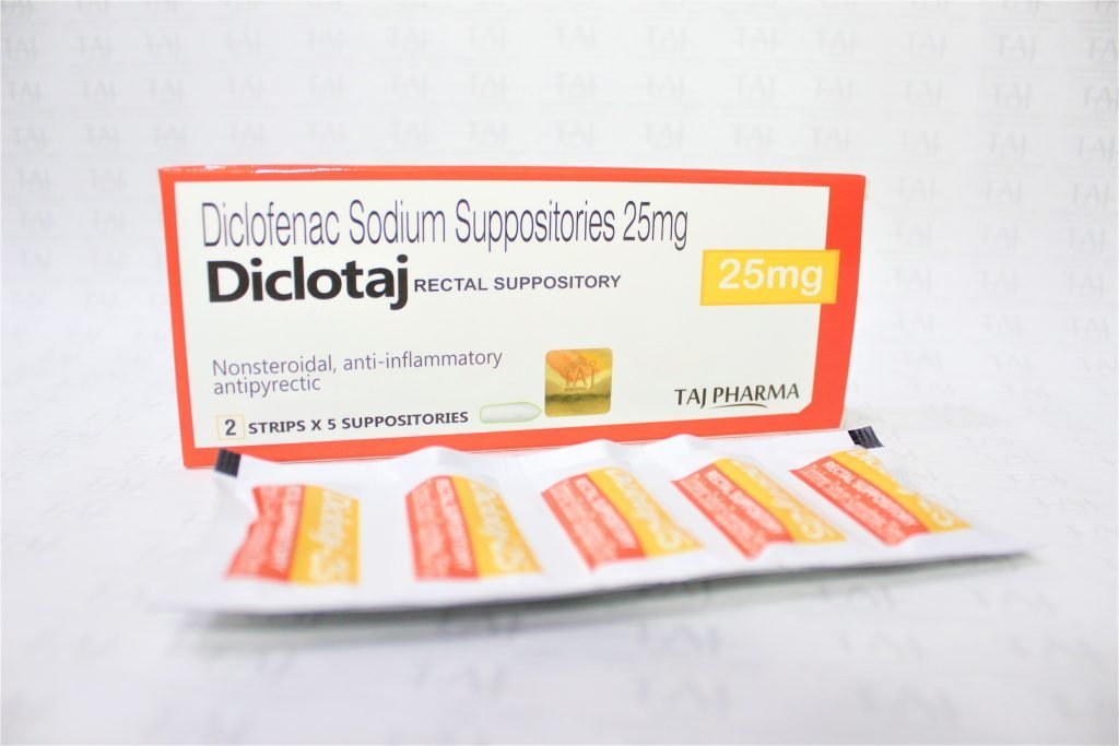 Diclofenac Sodium Suppositories 25mg Manufacturers