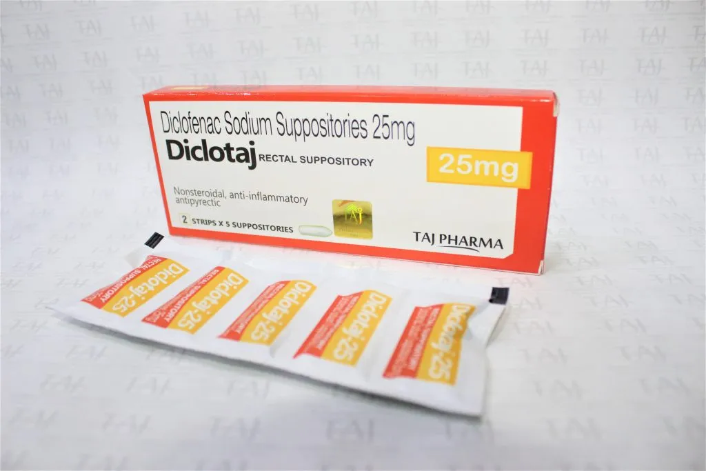 Diclofenac Sodium Suppositories 25mg