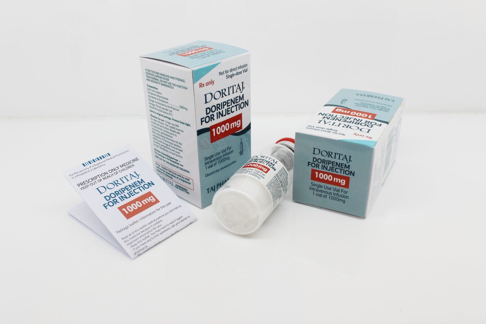 Doripenem for Injection 1000mg Exporter, Manufacturer, Supplier