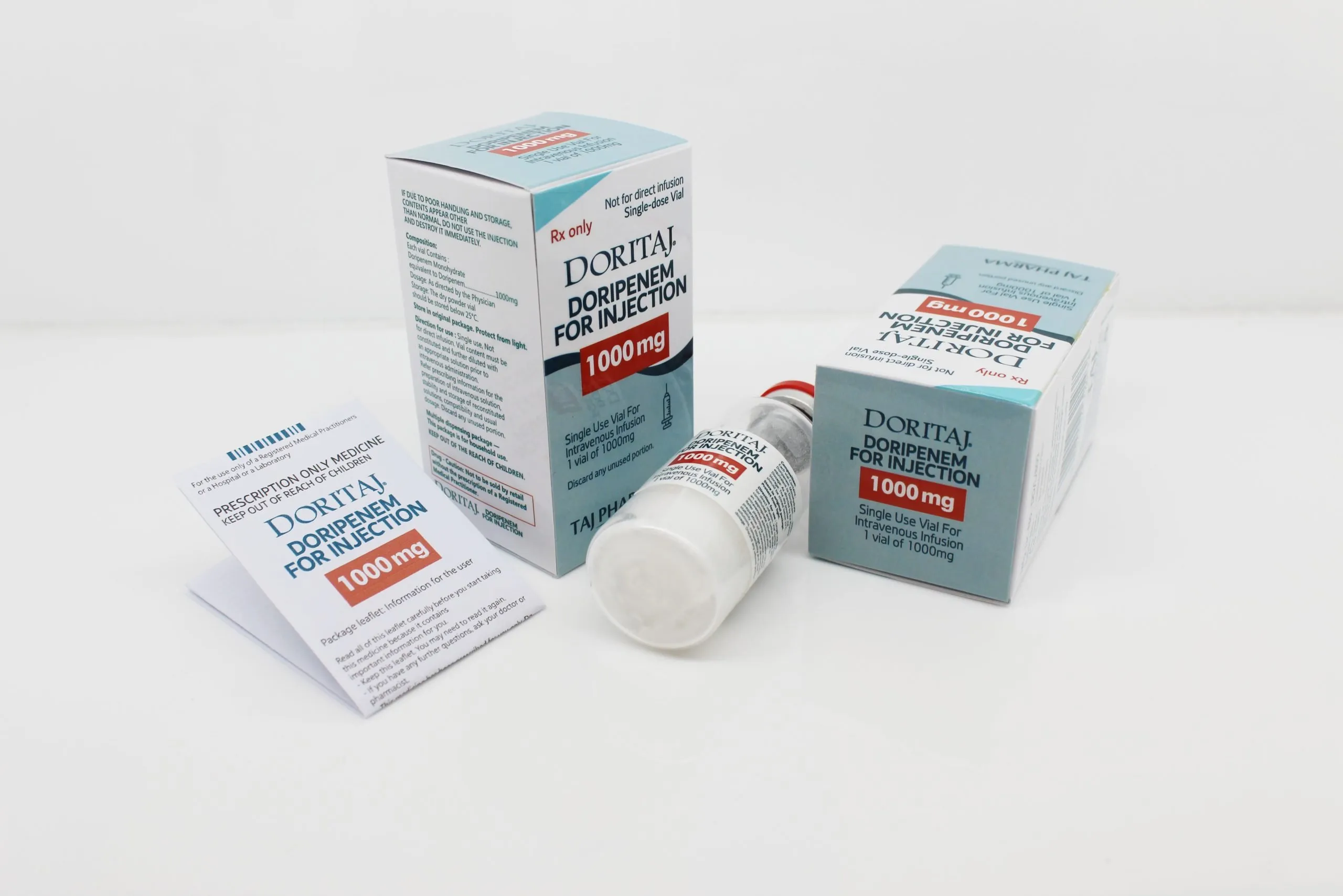 Doripenem for Injection 1000mg Exporter, Manufacturer, Supplier