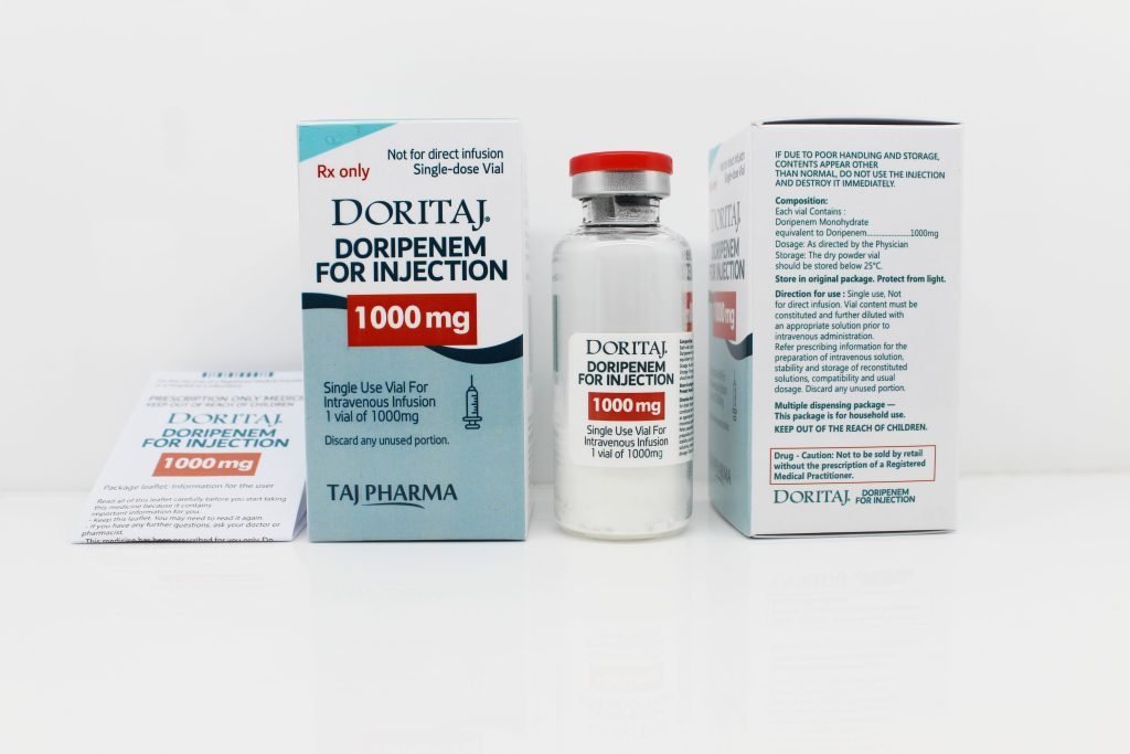 Doripenem for Injection 1000mg Manufacturer in PAN India