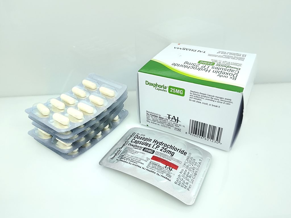 Doxepin Hydrochloride Capsules Manufacturer & Supplier
