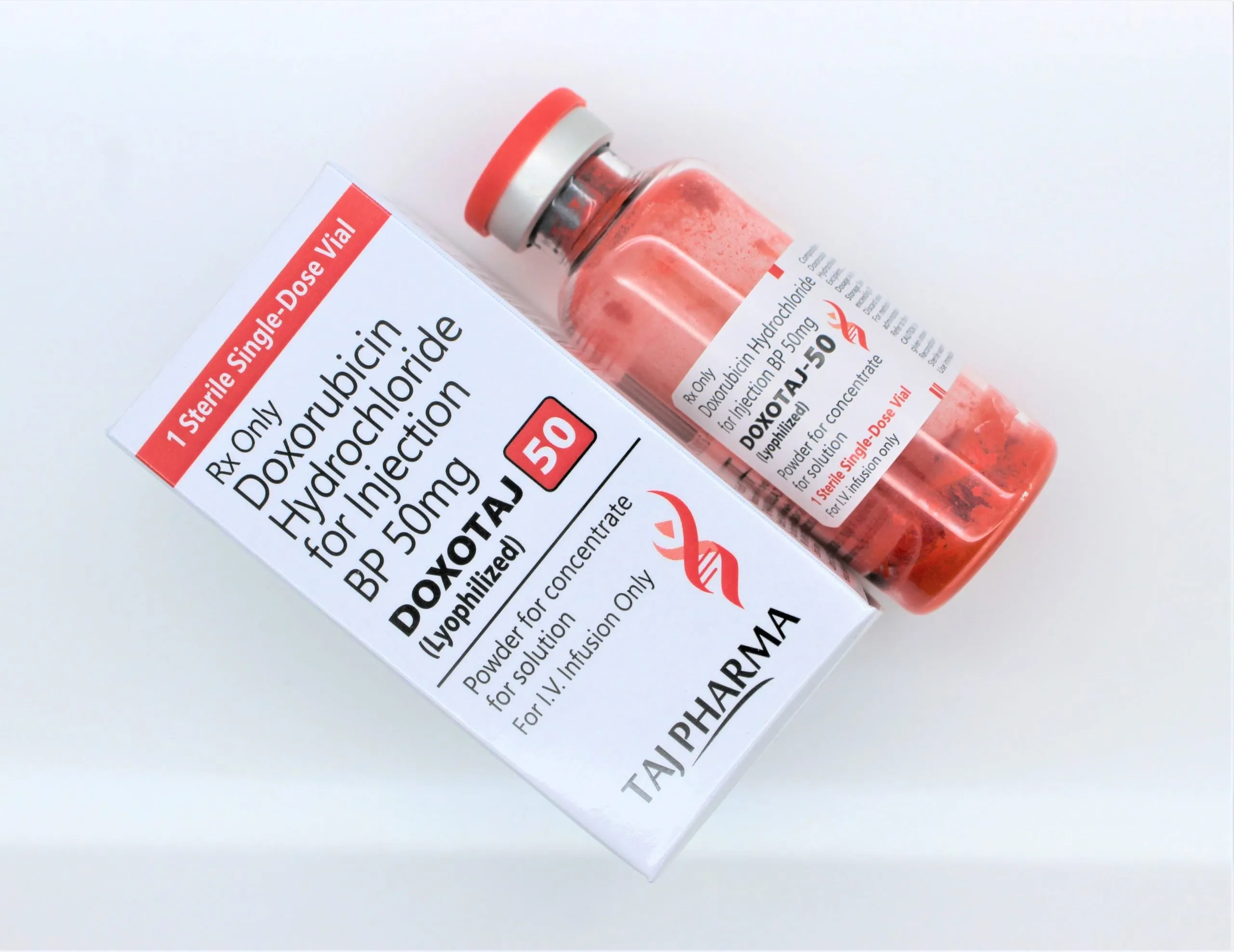 Taj Pharma India Ltd. is Mumbai based India’s one of the leading Doxorubicin Injection manufacturers and Exporters in PAN India and Overseas.