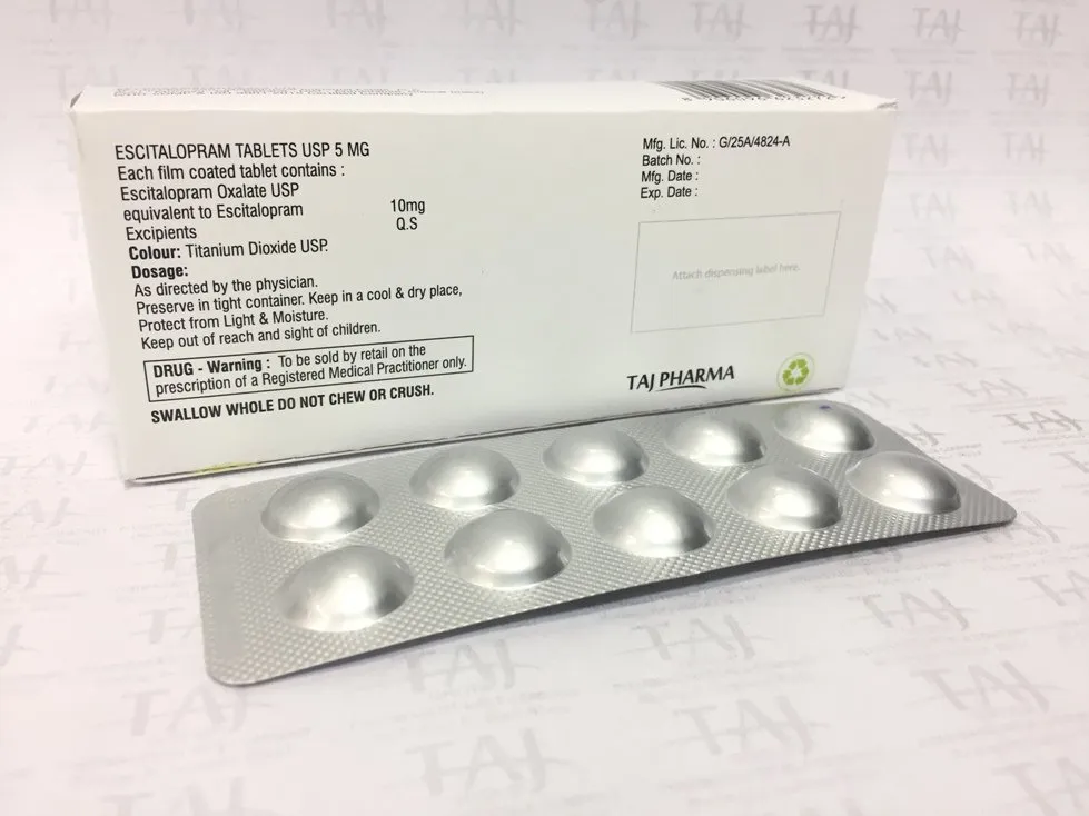 ESCITALOPRAM TABLETS USP 10 MG (EXAPRA 10MG) TABLETS USP