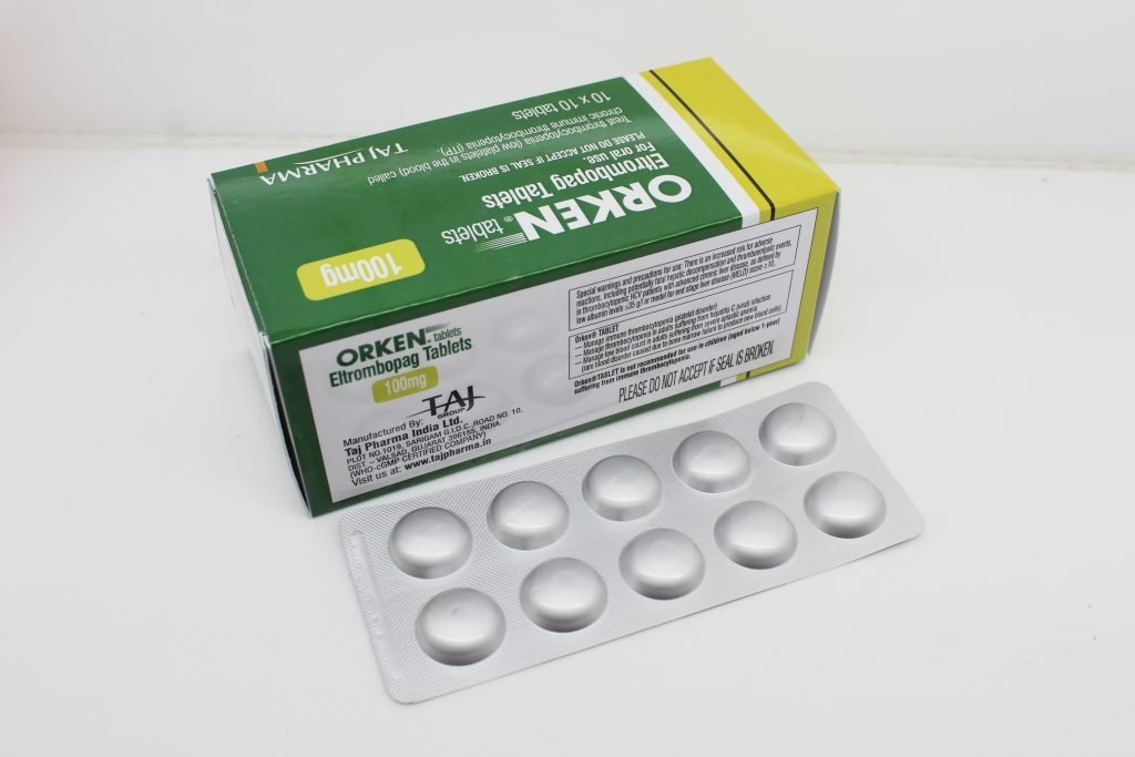 Eltrombopag 100mg Tablet Exporter India