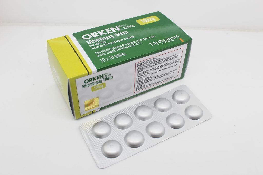 Eltrombopag 100mg Tablet Manufacturer India
