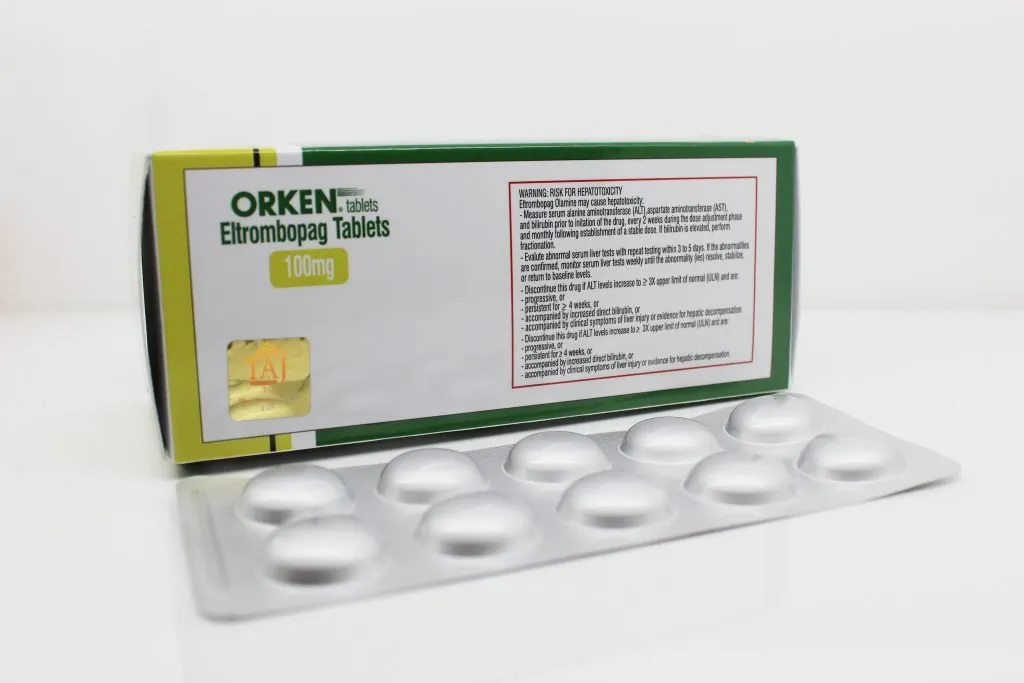 Eltrombopag 100mg Tablet Suppliers India