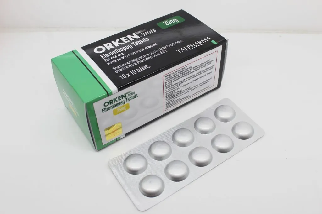 Eltrombopag 25mg Tablet Manufacturer India