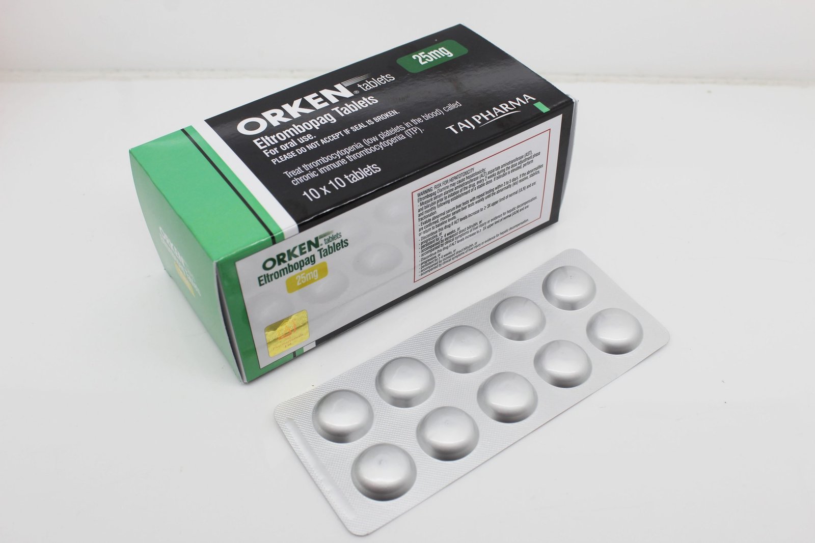 Eltrombopag 25mg Tablet Manufacturer India