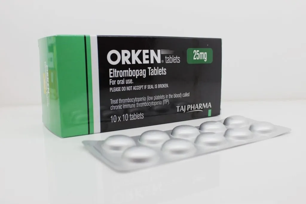Eltrombopag 25mg Tablet Supplier PAN India