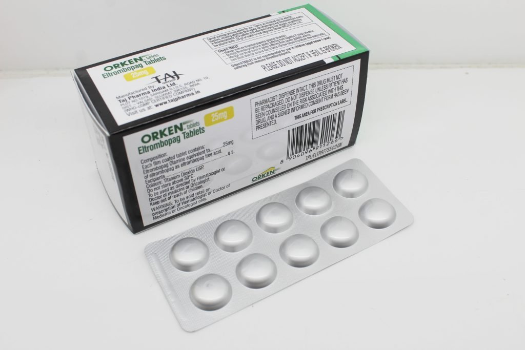 Eltrombopag 25mg Tablet Third Party Manufacturing