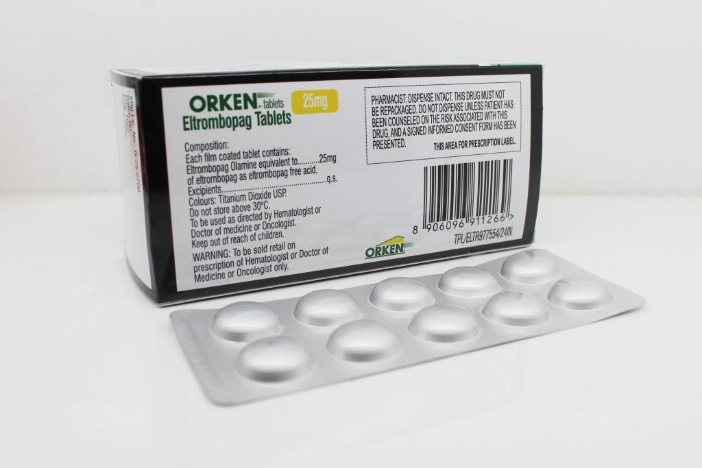 Eltrombopag 25mg Tablet (Orken)
