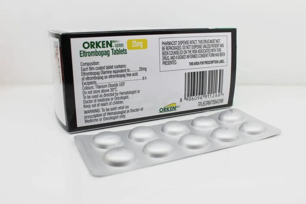 Eltrombopag 25mg Tablet (Orken)