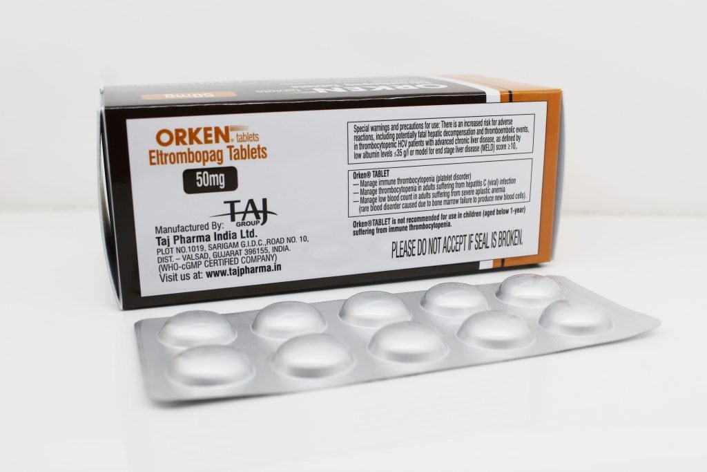 Eltrombopag 50mg Tablet Exporter India
