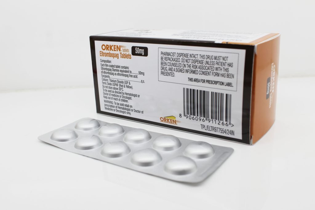 Eltrombopag 50mg Tablet GMP Approved
