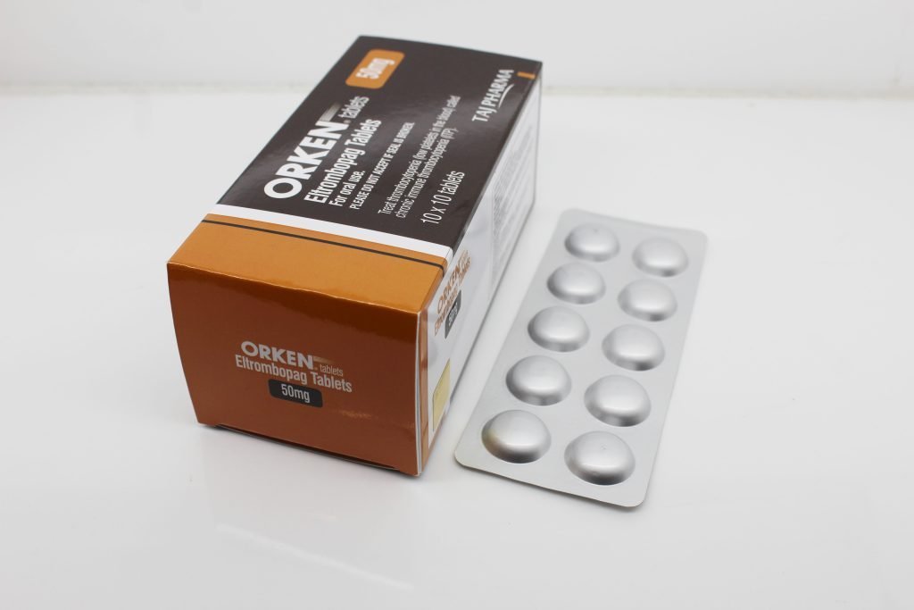 Eltrombopag 50mg Tablet Manufacturer Vapi Gujarat
