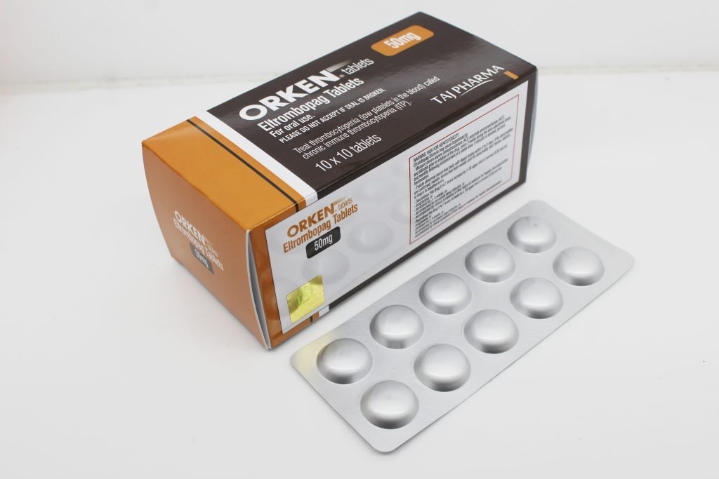 Eltrombopag 50mg Tablet Suppliers India